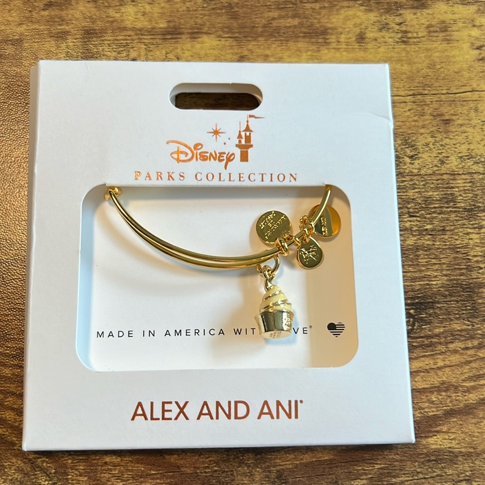 New Alex & Ani Disney Parks Dole Whip Bracelet